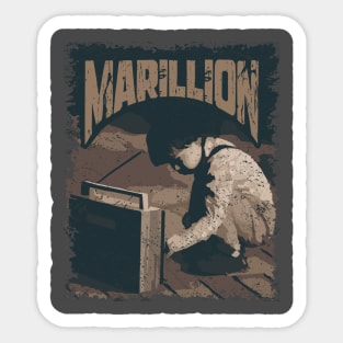 Marillion Vintage Radio Sticker